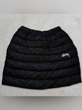 Stüssy x Nike Black Puffer Skirt